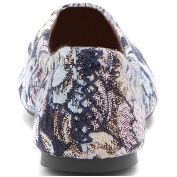 Lucky Brand Emmie Floral Flats Size 7.5 Ballet Flats - Picture 7 of 9